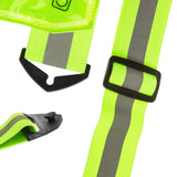 Bretele reflectorizante LED, Maclean MCE425, verde