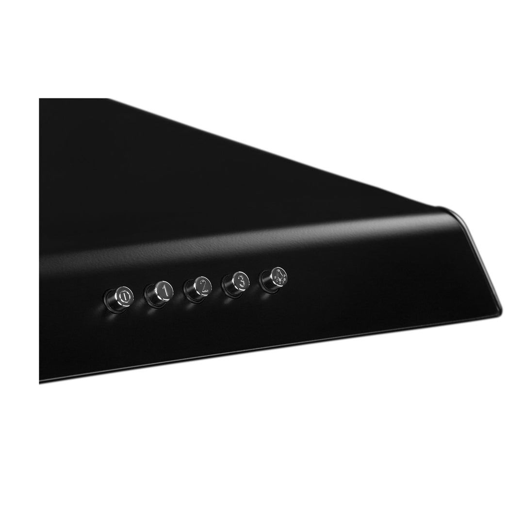 Hota sub dulap 60cm Concept OPP2060bc negru cu filtru de grăsime