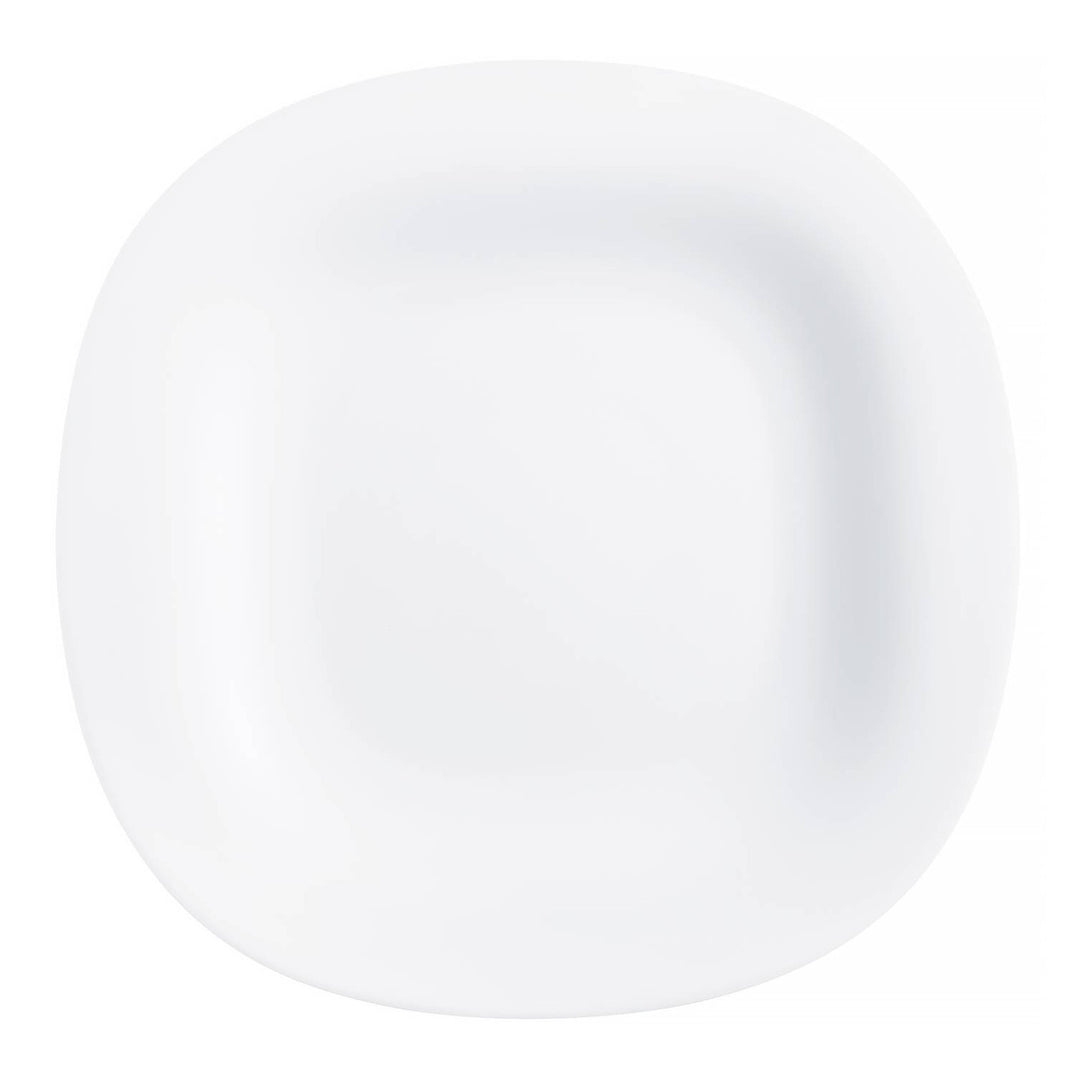 Set cină LUMINARC Carine Neo White alb 18 bucăți pentru 6 persoane