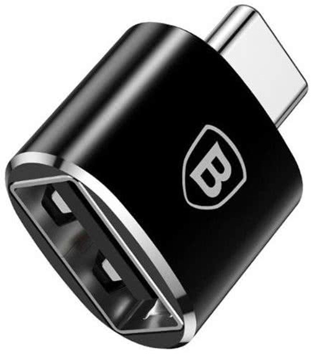 Adaptor Baseus CATOTG-01 de la USB la USB-C / Type-C OTG