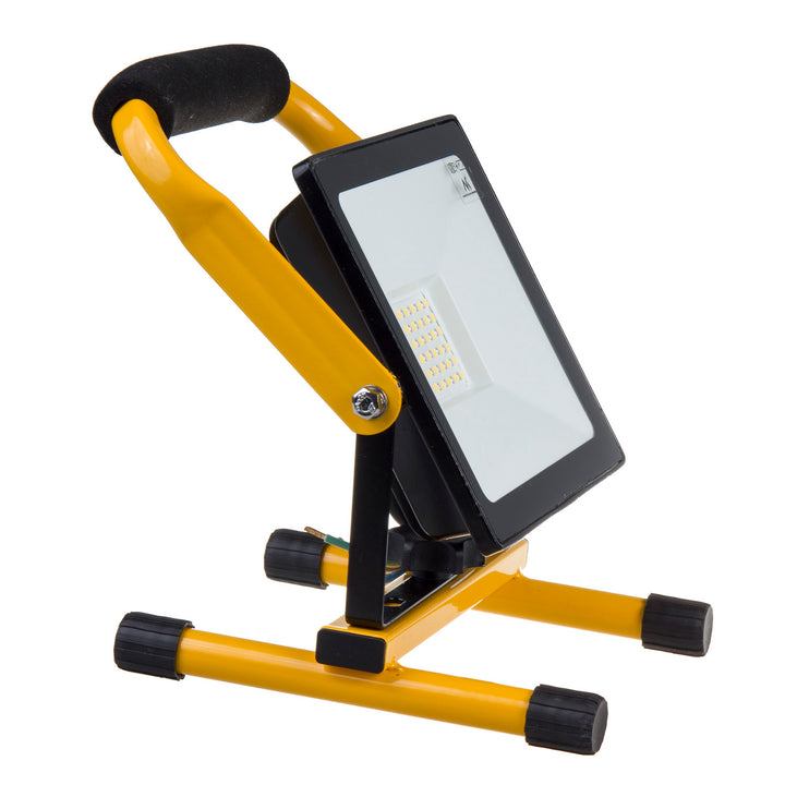 Maclean MCE632 Yellow Floor Stand pentru Maclean LED Floodlight oțel unghi reglabil MCE550/650 MCE652