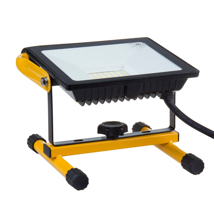 Maclean MCE632 Yellow Floor Stand pentru Maclean LED Floodlight oțel unghi reglabil MCE550/650 MCE652