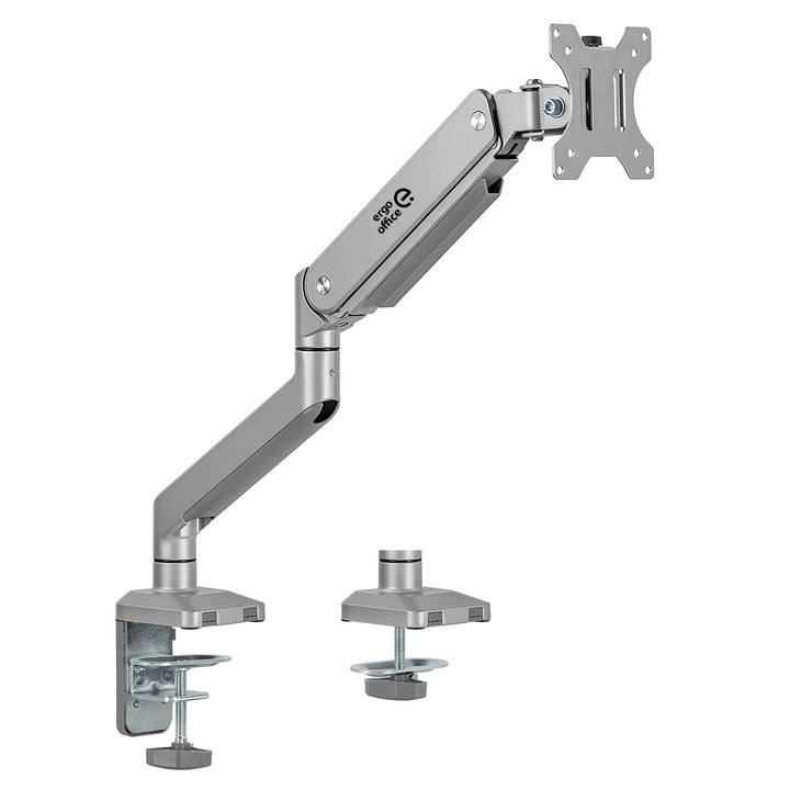 Suport monitor Ergo Office, cu arc, 17"-32", argintiu, ER-447