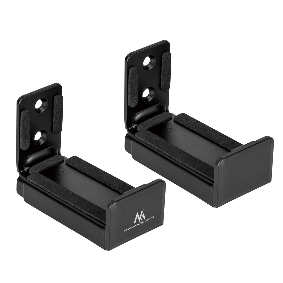 Set 2 suporturi pentru soundbar, reglabile, Maclean MC-932, negru