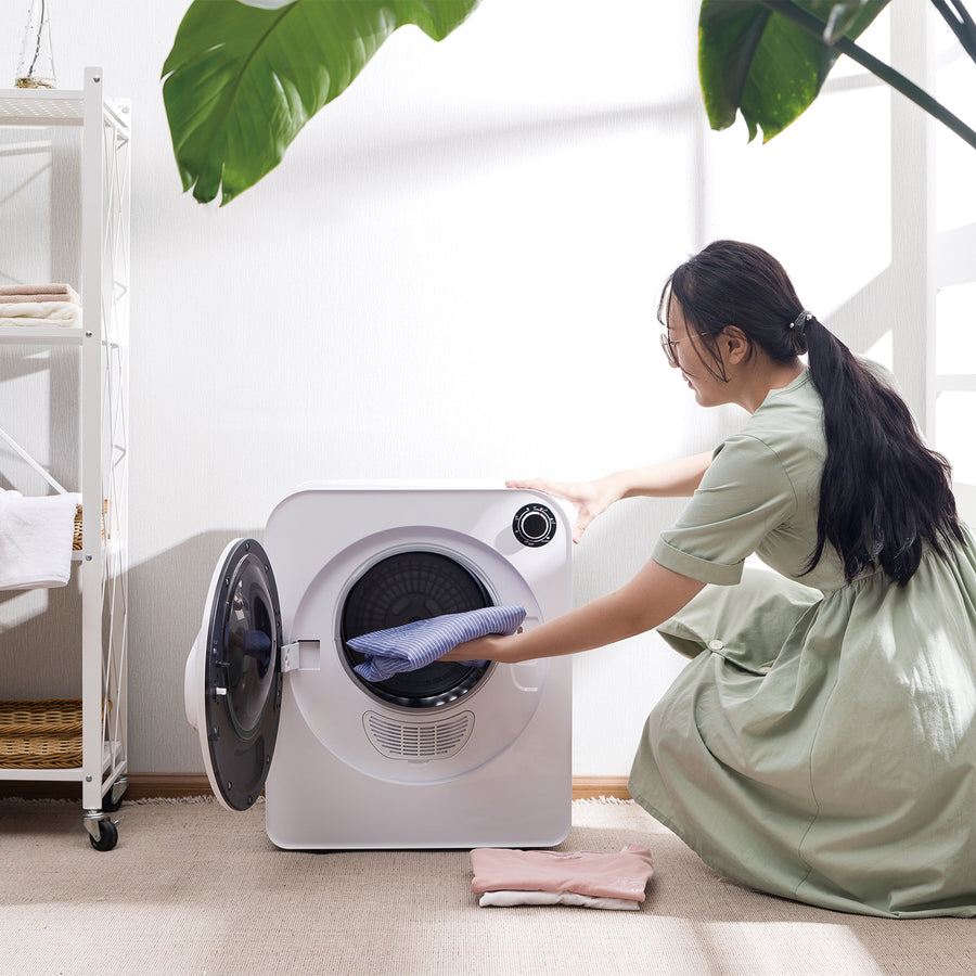 Uscător electric cu tambur pentru haine GreenBlue, capacitate de 3 kg, GB405