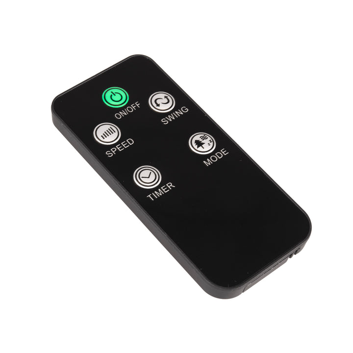 Ventilator turn GreenBlue GB645, cu telecomanda, 82 cm, negru, 3 viteze