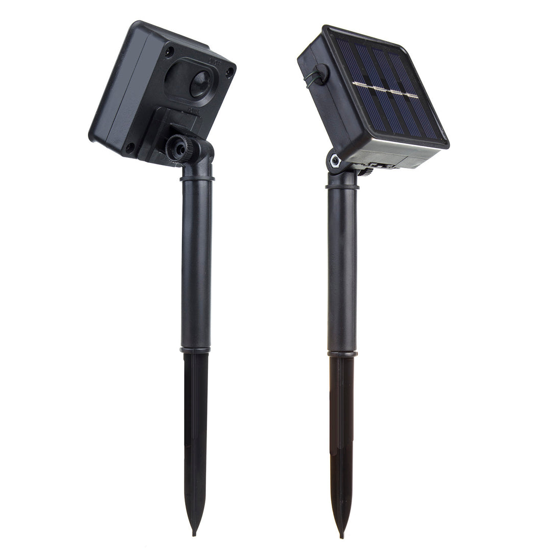 Maclean MCE411 Solar Led Lights 2.4m, 144 de LED-uri, modul LED, baterie Li 800mAh, căderea ghețurilor