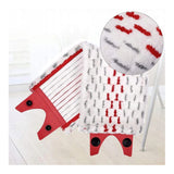 Set 2 buc rezerve mop, Vileda Ultramat Ultramax Turbo, 35 x 14 cm, alb-rosu