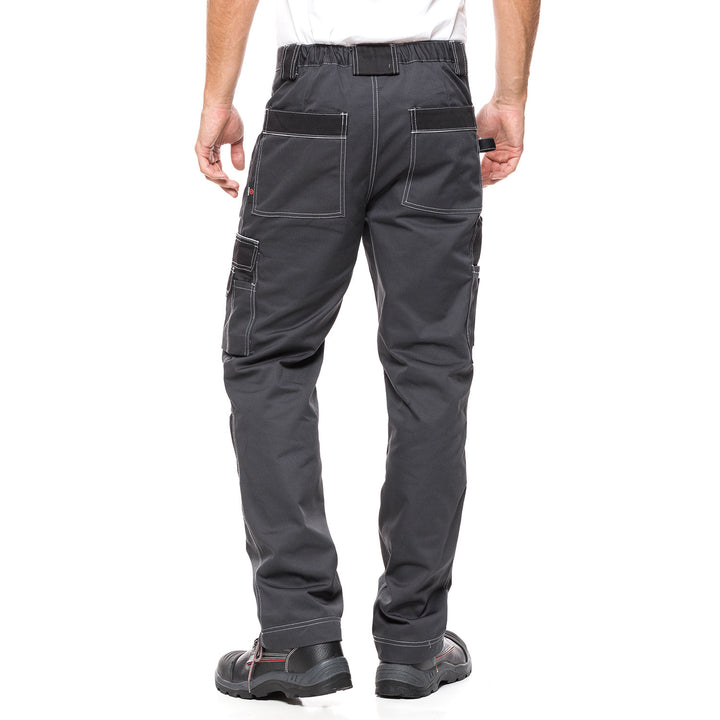 Pantaloni HELIOS GRI-NEGRU Dimensiune 48 (86-90)