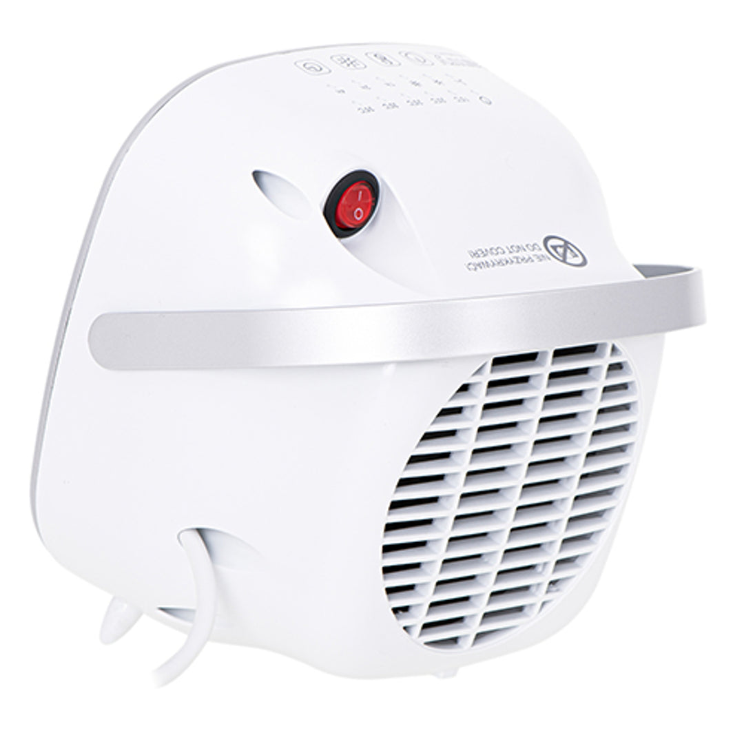 Incalzitor cu ventilator 2i1, din ceramica cu LED, Camry CR 7732, 1500W