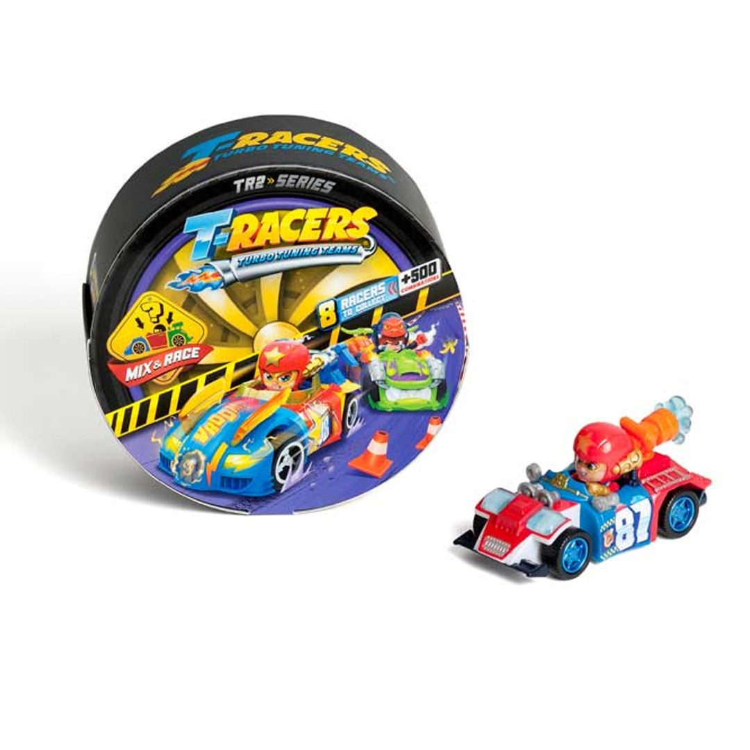 NAVO PTR2D208IN00 Turbo Wheel T-Racers Racing Driver Figurine Toy Toy Figure Play Fun Kids Kids Gift