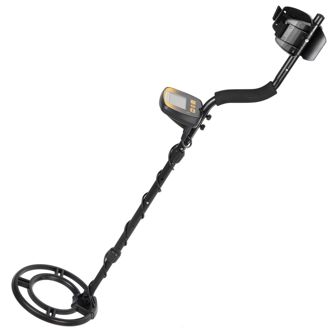 Detector de metale Maclean cu discriminator, galben, MCE995 Hunter