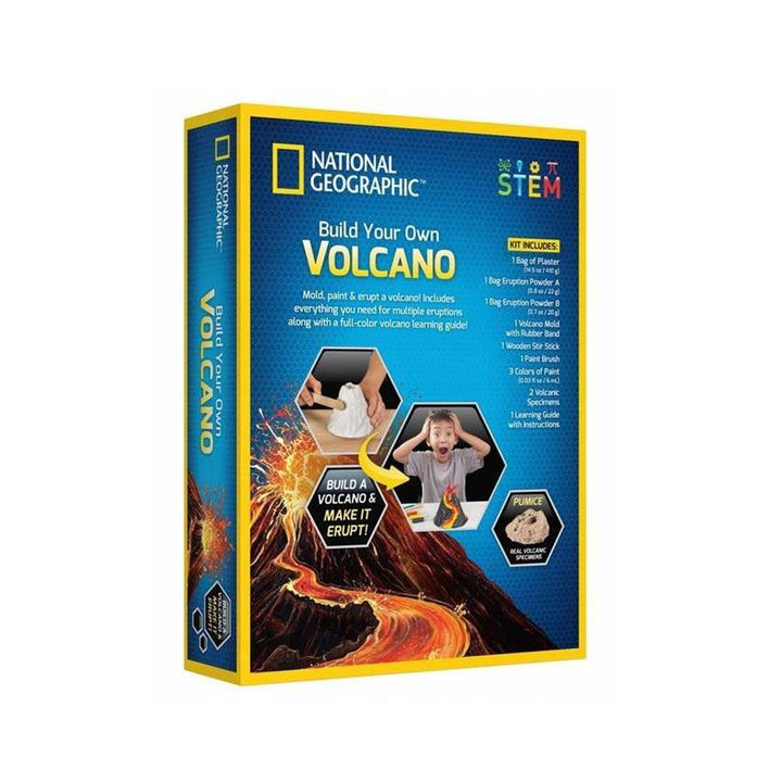 National Geographic - Construiește-ți propriul vulcan (Kit de știință pentru vulcani)