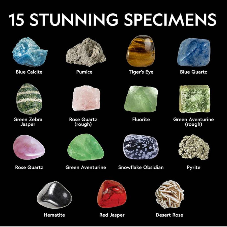 National Geographic - Kit de inițiere pentru roci și minerale