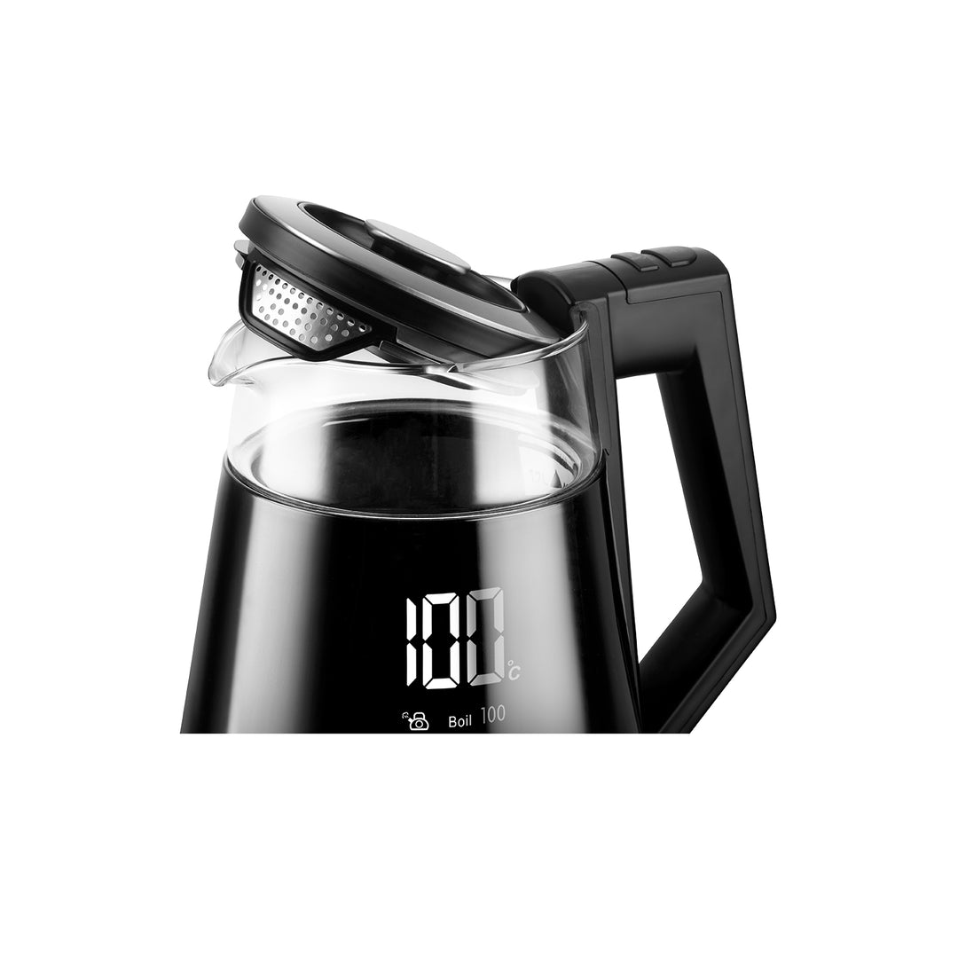 CONCEPT RK4170 Ceainic electric Afișaj digital 5 Reglare temperatură Pivotare Păstrează funcția caldă 360 ° 1,7 L