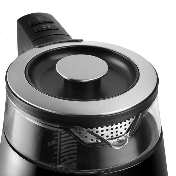 CONCEPT RK4170 Ceainic electric Afișaj digital 5 Reglare temperatură Pivotare Păstrează funcția caldă 360 ° 1,7 L