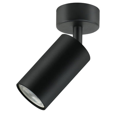 Lampă Maclean pentru tavan/perete, spot, mobilă, aluminiu, 1xGU10, 55x100mm, negru mat, MCE451 B