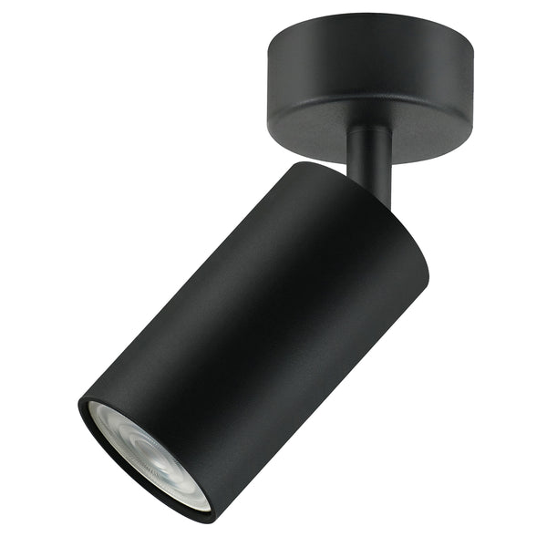 Lampă Maclean pentru tavan/perete, spot, mobilă, aluminiu, 1xGU10, 55x100mm, negru mat, MCE451 B
