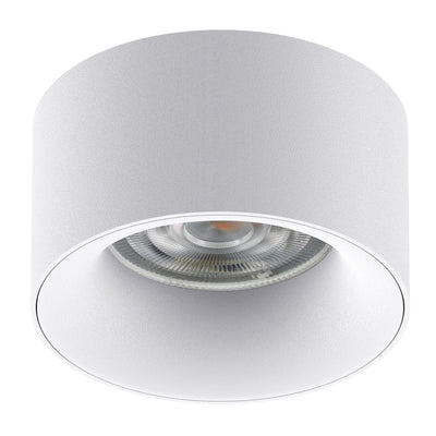 Maclean cu montură încastrată / tub, spot, rotund, aluminiu, GU5.3, 70x40mm, alb, MCE457 W/W