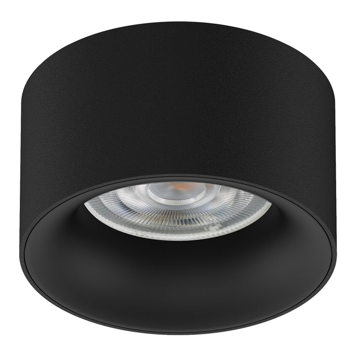 Maclean încastrat / tub, spot, rotund, aluminiu, GU5.3, 70x40mm, negru, MCE457 B/B