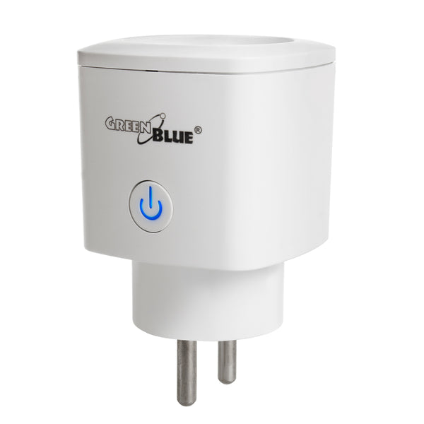 Priză inteligenta WiFi GB720 E, GreenBlue, max 3680W, temporizator, control vocal, timer, distribuire control acces