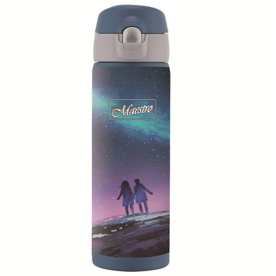 Cana Thermos Cana de cafea Cana de cafea Termos Cana de cafea Termos Cana izolată din oțel inoxidabil pentru băuturi calde sau reci 400ml (Vis)