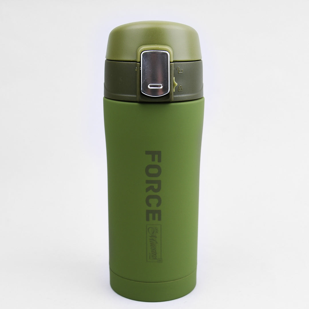 Force thermo mug cană de cafea termos termos termos izolat din oțel inoxidabil pentru băuturi calde sau reci (300ml, verde)