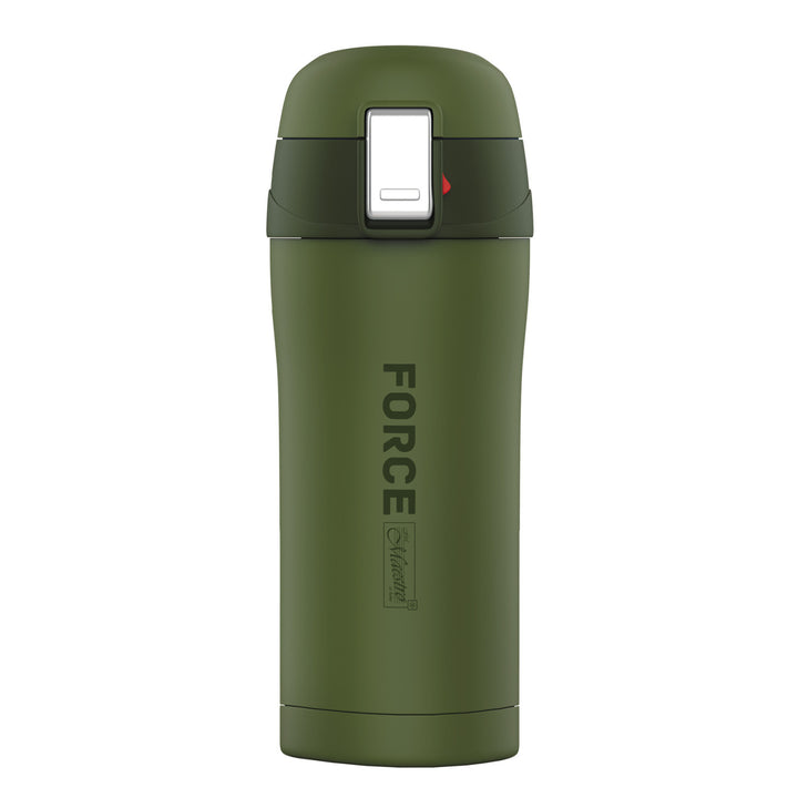 Force thermo mug cană de cafea termos termos termos izolat din oțel inoxidabil pentru băuturi calde sau reci (300ml, verde)