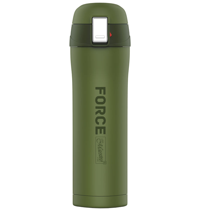 MR-1643 Force thermo mug cană de cafea cană de cafea termos sticla izolată din oțel inoxidabil pentru băuturi calde sau reci 400ml