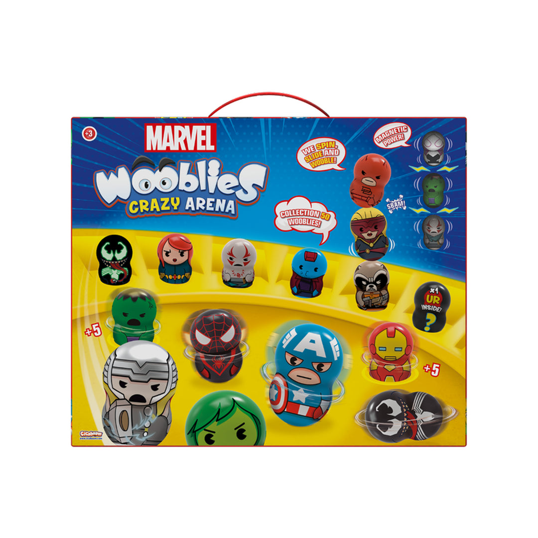 Wooblies K02WBM005 - Marvel Wooblies Crazy Battle Arena