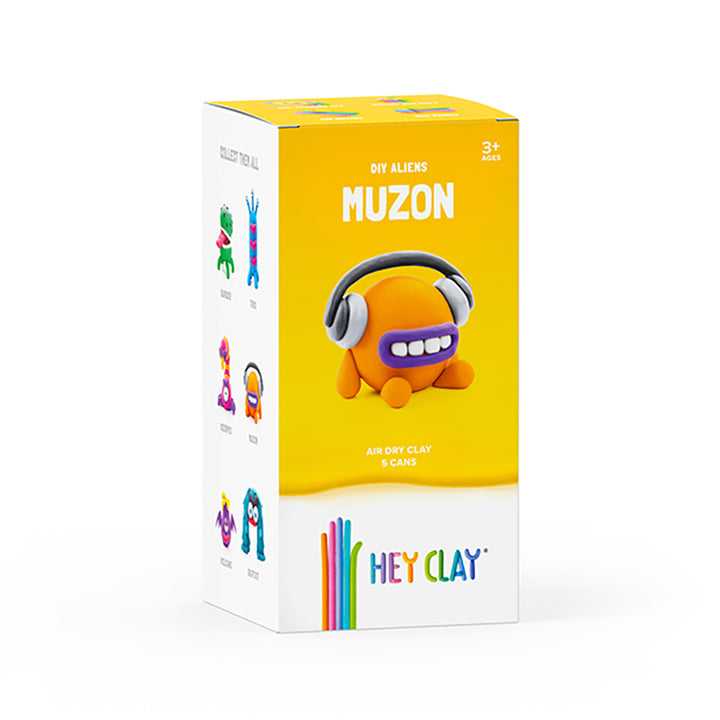 Hei Clay DIY DIY Aliens Muzon kit de ambarcațiuni creative HCLMA001