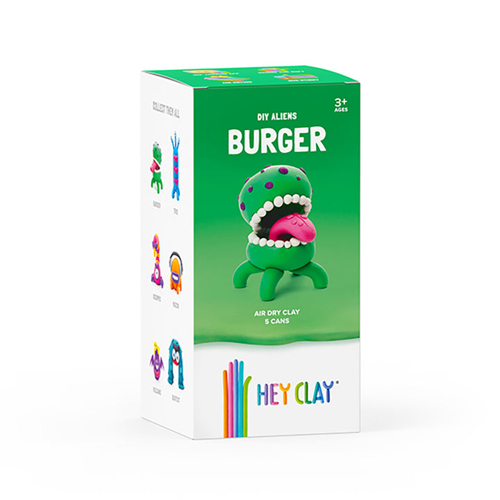 Hei Clay DIY DIY Aliens Burger creative craft kit HCLMA002