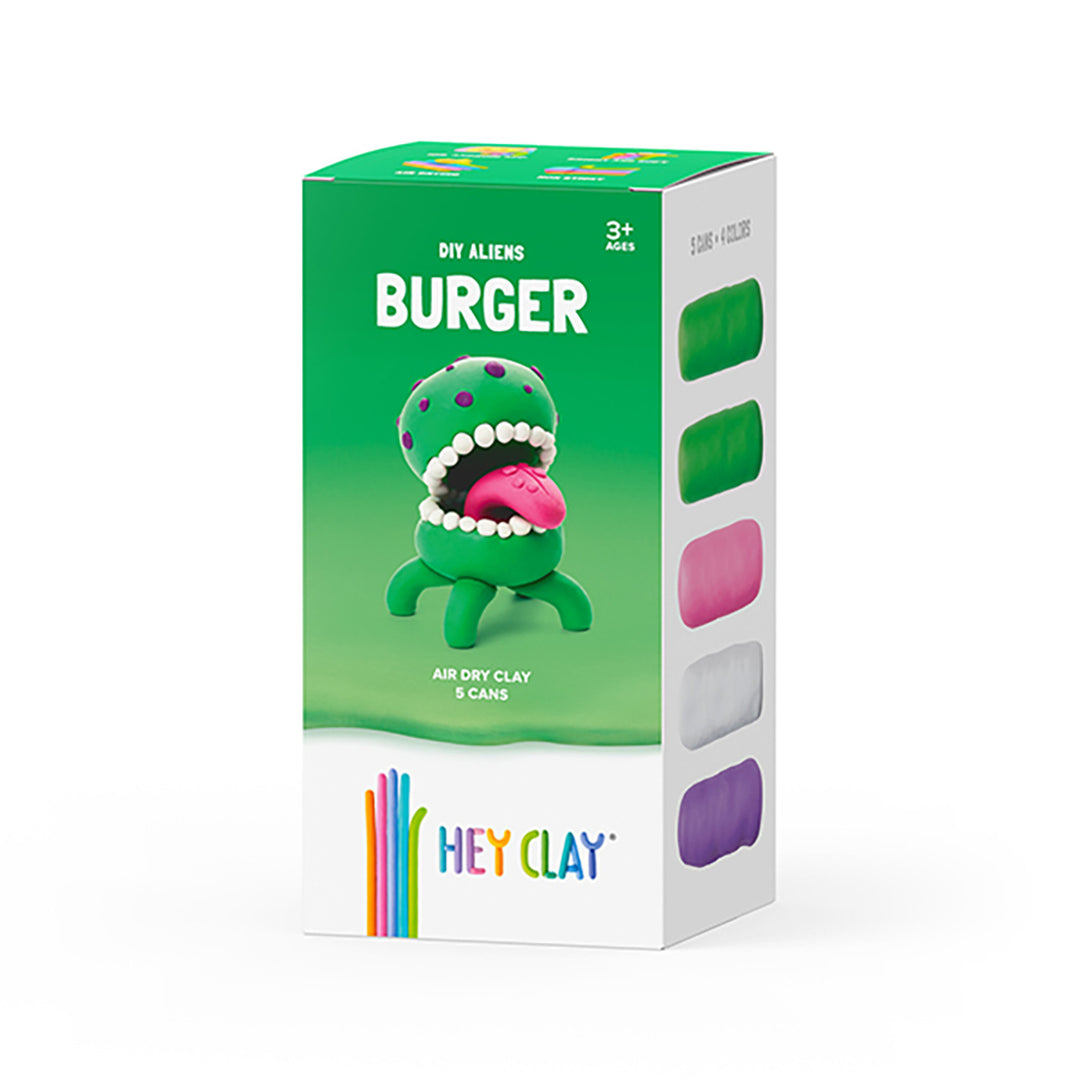 Hei Clay DIY DIY Aliens Burger creative craft kit HCLMA002