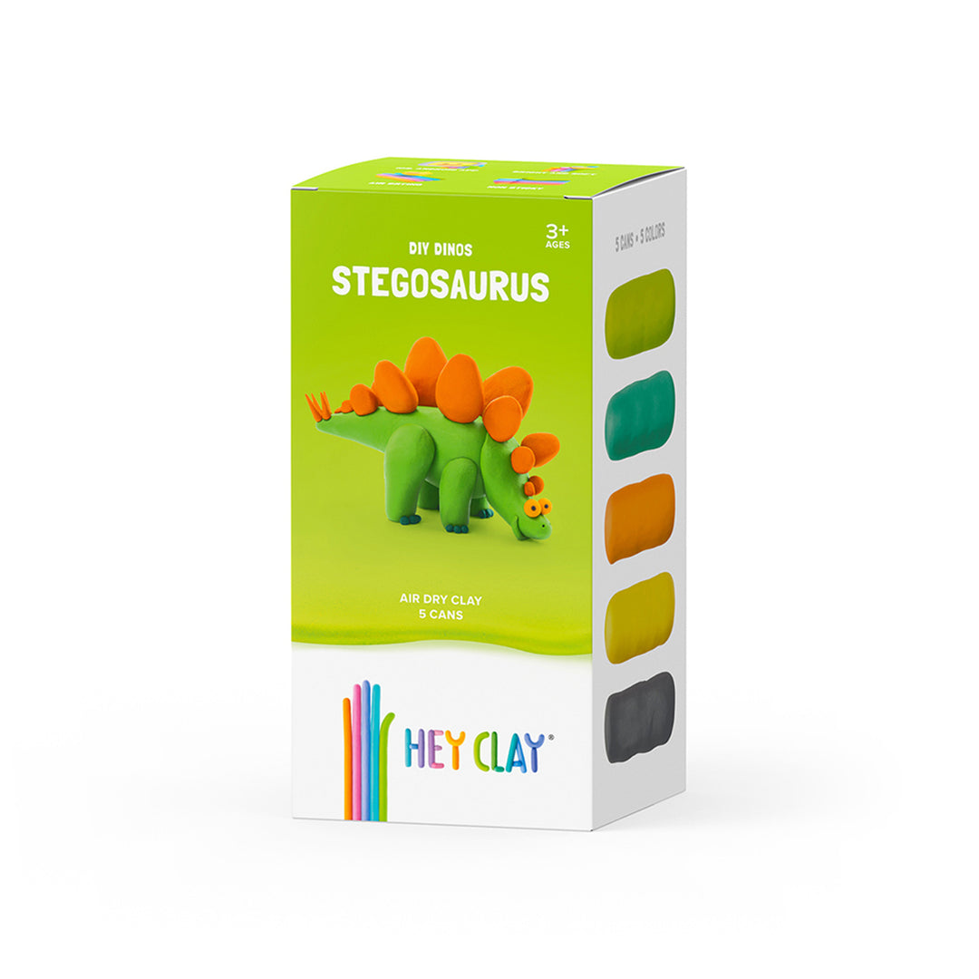 Hei Clay DIY DIY Stegosaurus Dinos kit de ambarcațiuni creative HCLMD001