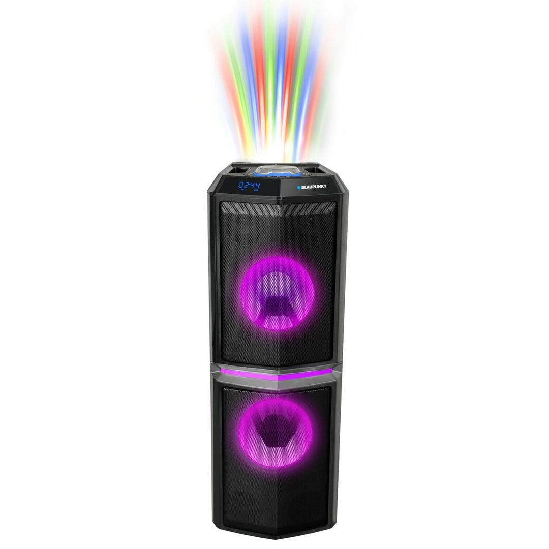 Difuzoare de petrecere portabile portabile Bluetooth Speaker Wireless 90W RMS Telecomandă Karaoke Funcție de iluminare disco AUX