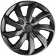 Capace de roți grafit 13 inch Stig NRM 4bucati pentru RENAULT OPEL FORD CITROEN MERCEDES