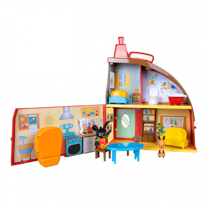 Set de joacă Bing 3583 House, figurine de joacă Flop, din serialul CBeebies. Jucărie de joc de rol robustă, colorată și bine realizată. Copii de la 12 luni