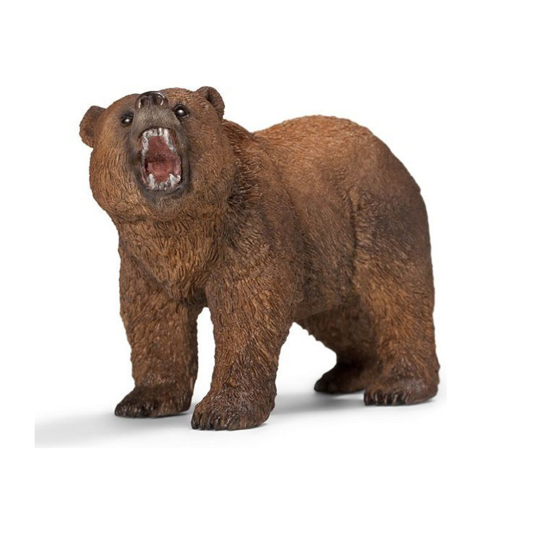 Schleich 14685 Wild LifeGrizzly Bear Animalgur Distracție cu figurina de joacă Schleich