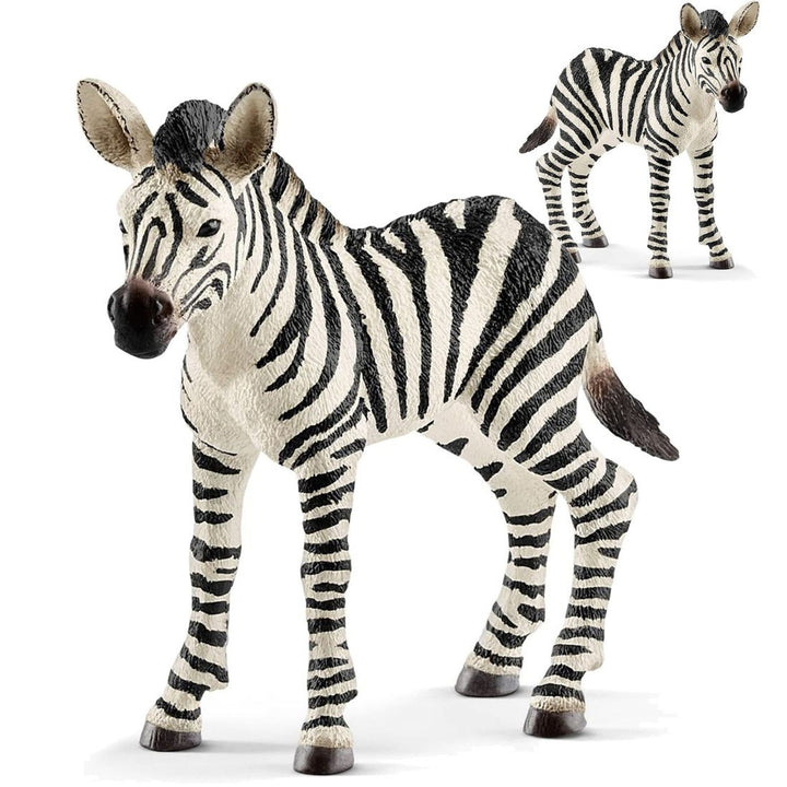 Schleich SLH14811 Figurină cu zbârcituri de zburătoare și mânz sălbatic Figurina Wild Life