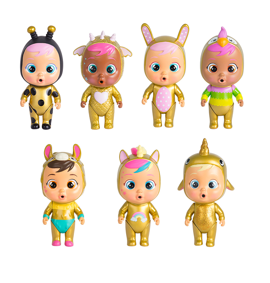 TM Toys IMC093348 Cry Babies Golden House Edition Magic Tears Mystery Pack Păpușă Figurină aleatorie