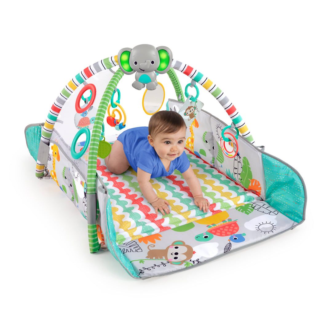 Bright Starts 12624 Bright Starts Baby Play Mat Your Way Ball Play Gym &; Ball Pit 7 Jucării