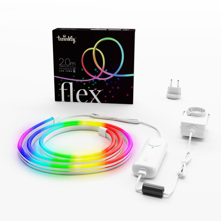 Allocacoc TWFL200STW-WEU LED RGB Tub flexibil Alexa Google Wi-Fi Bluetooth Twinkly Music 2m