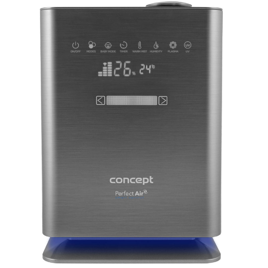 CONCEPT ZV2021 Umidificator Perfect Air Wifi Wifi Remote Aromatherapy Timer UV UVC LED Display