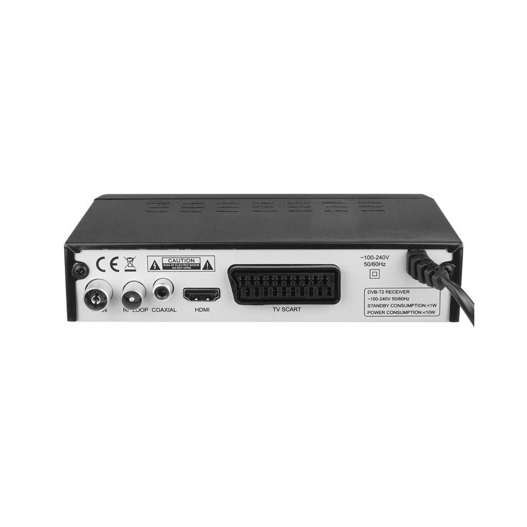 Tuner digital DVB-T / T2 DVB101 HEVC H.265 cu telecomandă programabilă LTC