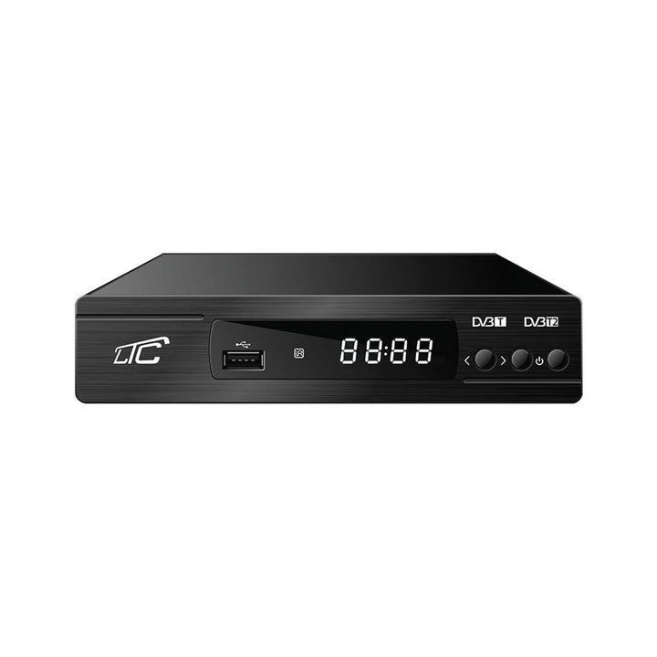 Tuner digital DVB-T / T2 DVB101 HEVC H.265 cu telecomandă programabilă LTC