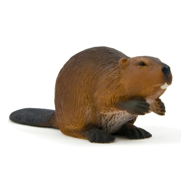 Figurina Castor, Animal Planet, 8.5 cm x 3 cm x 3 cm