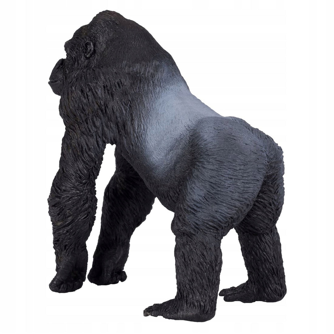 Figurina Gorila mascul Silverback, Animal Planet, 8 cm x 4 cm x 9 cm