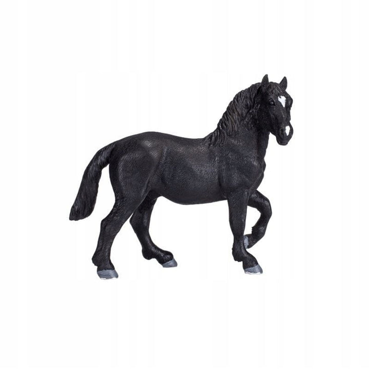 Figurina Armasar Percheron, Animal Planet, 12.3 cm x 4.2 cm x 10.8 cm