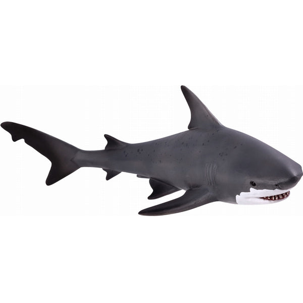 Figurina Bull Shark, Animal Planet, 16 cm x 7 cm x 5 cm
