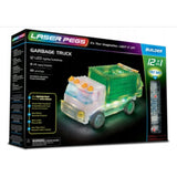 Vehicule de reciclare 12 modele Laser Pegs Cărămizi cu LED-uri